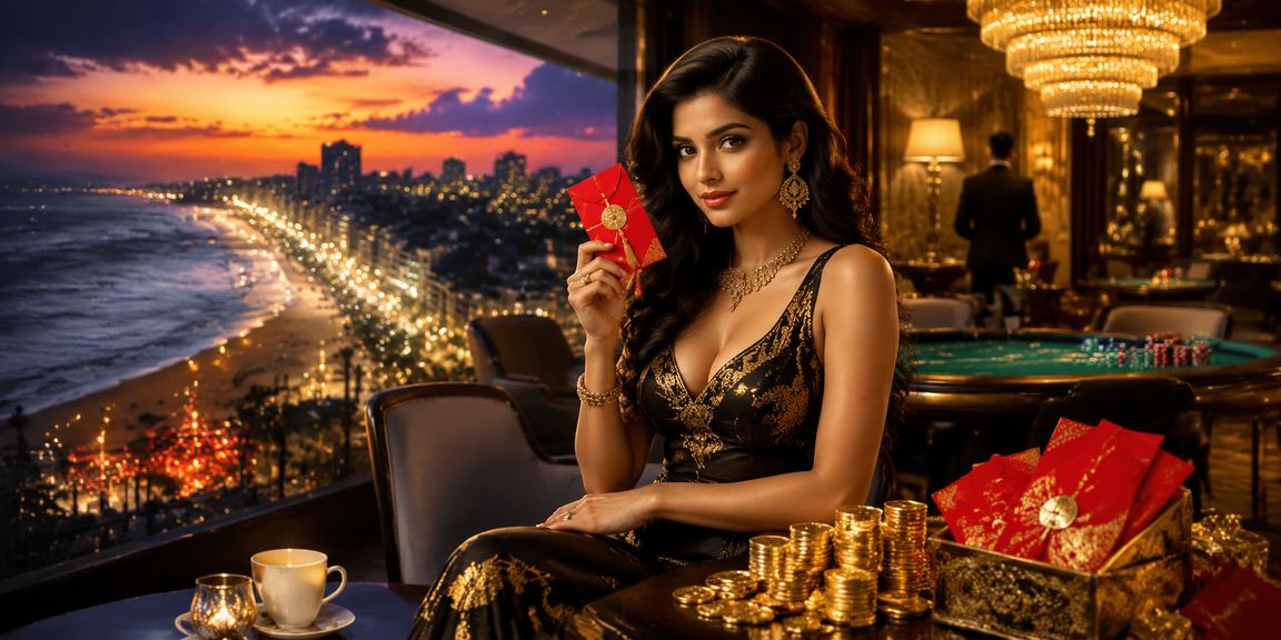 Chennai bettors celebrating promotions with red envelopes during IPL festival
